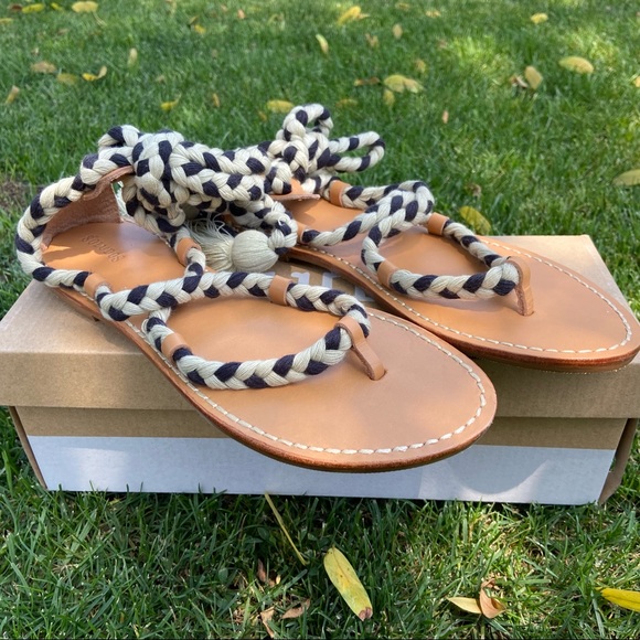 Soludos Black & Natural Gladiator Lace-up … - Picture 2 of 15